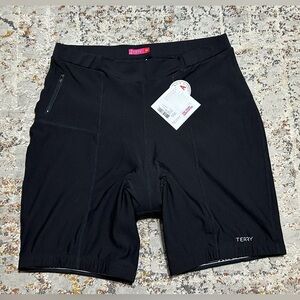TERRY Bicycling touring shorts size 2X black women’s
